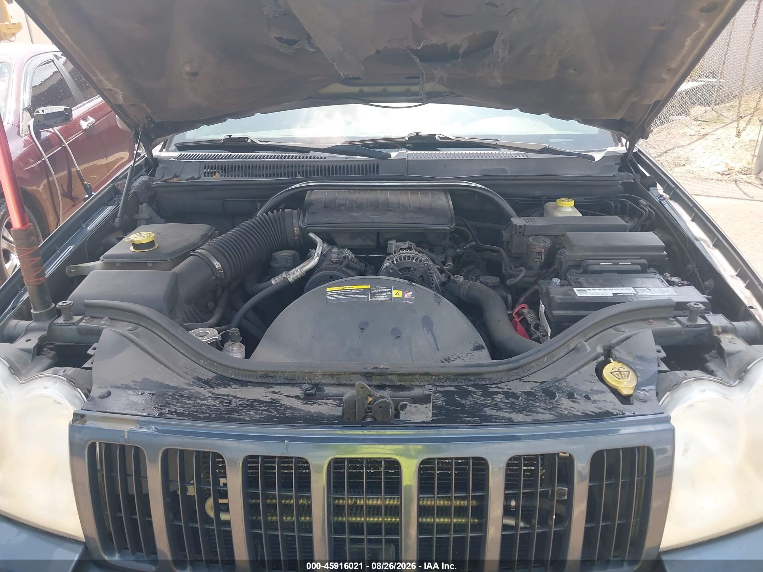 2007 Jeep Grand Cherokee Laredo Blue vin: 1J8GR48K67C554971
