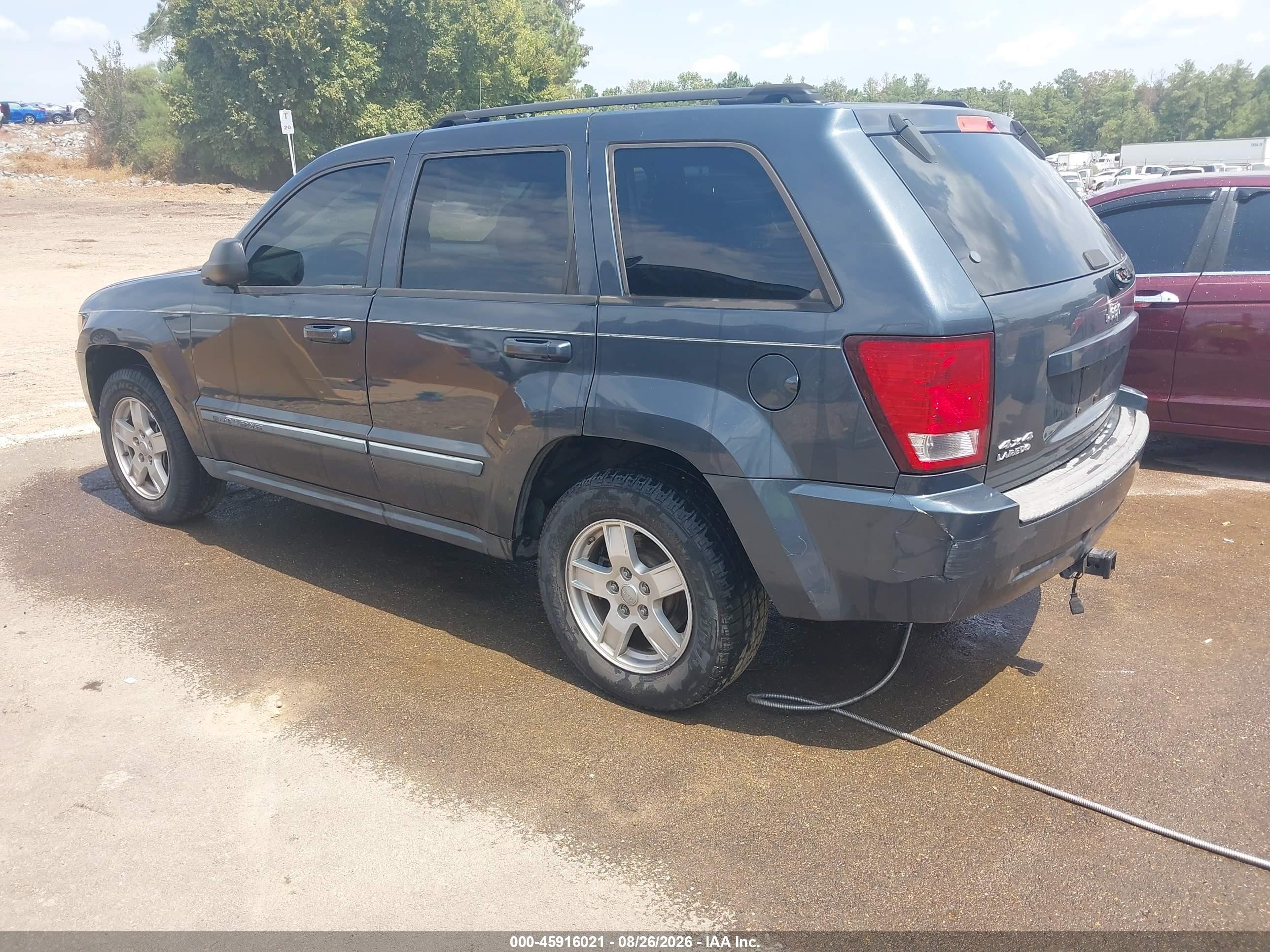 2007 Jeep Grand Cherokee Laredo Blue vin: 1J8GR48K67C554971
