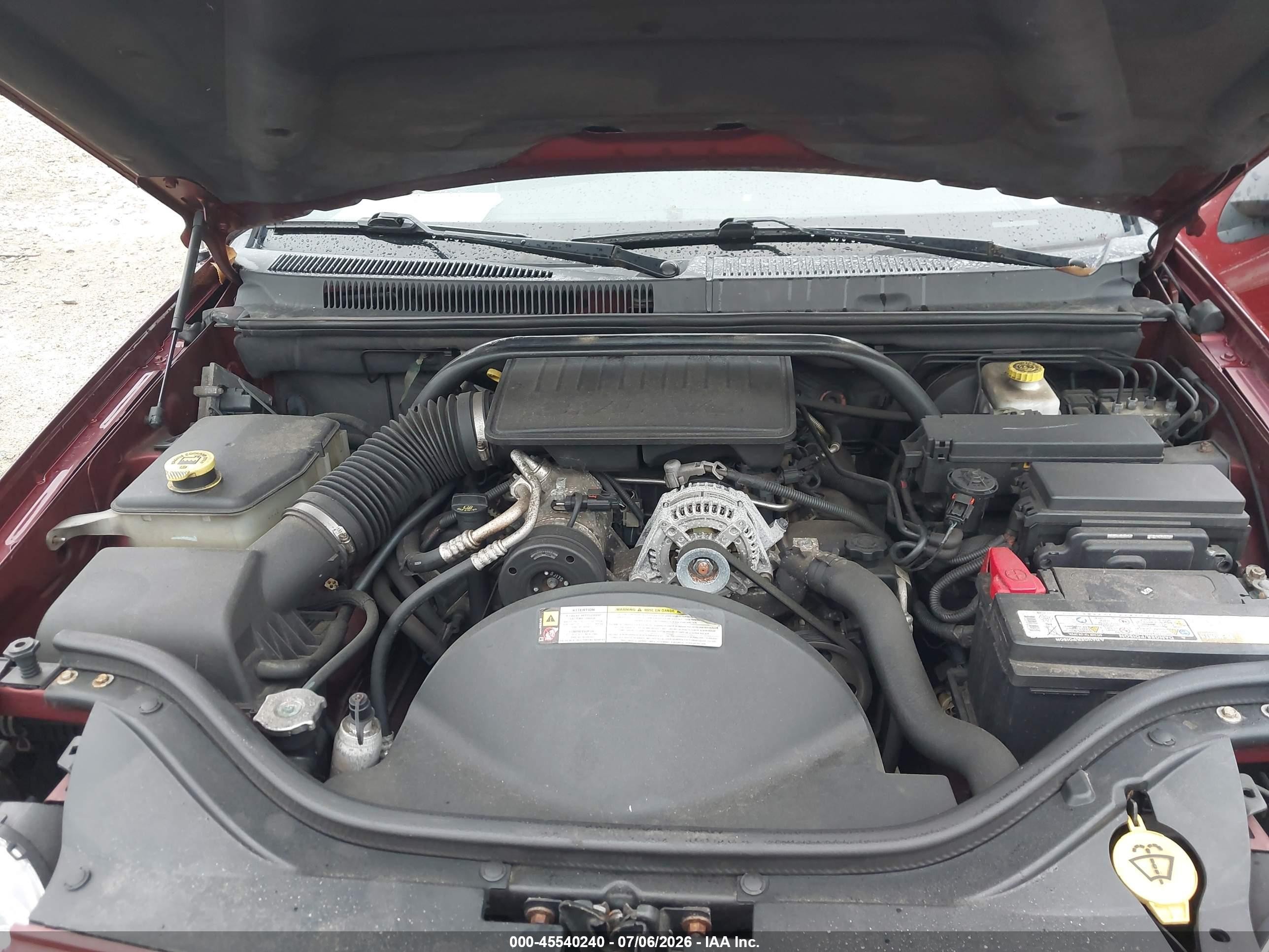 2007 Jeep Grand Cherokee Laredo Red vin: 1J8GR48K67C692090