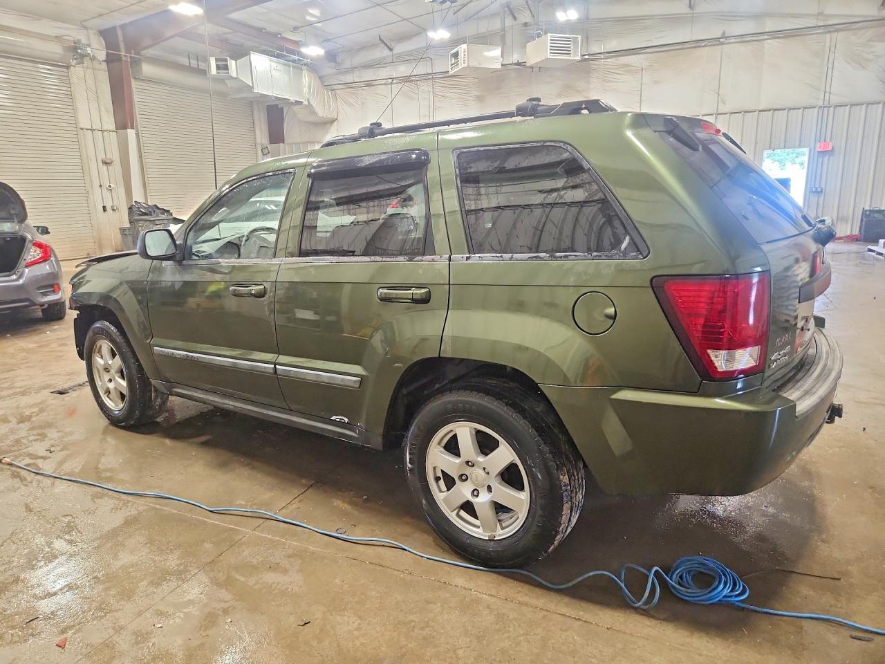 2009 Jeep Grand Cherokee Laredo Green vin: 1J8GR48K69C508236