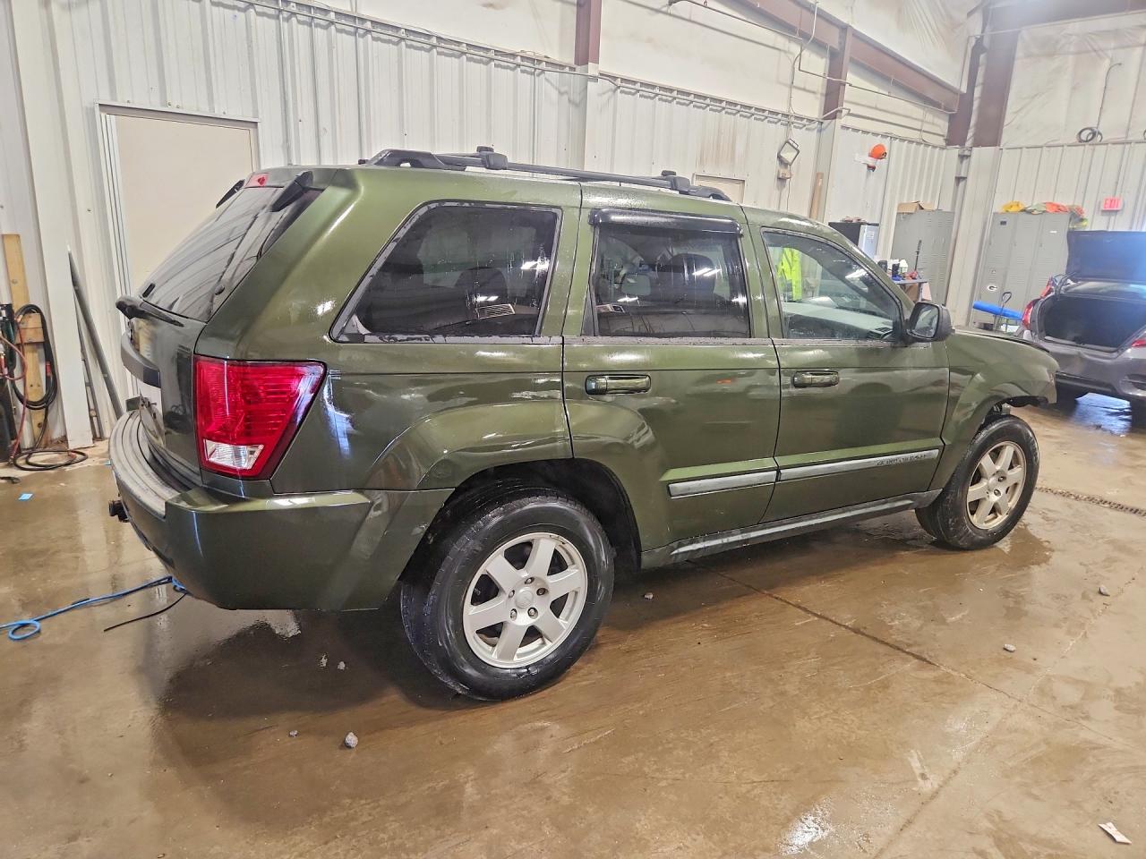 2009 Jeep Grand Cherokee Laredo Green vin: 1J8GR48K69C508236