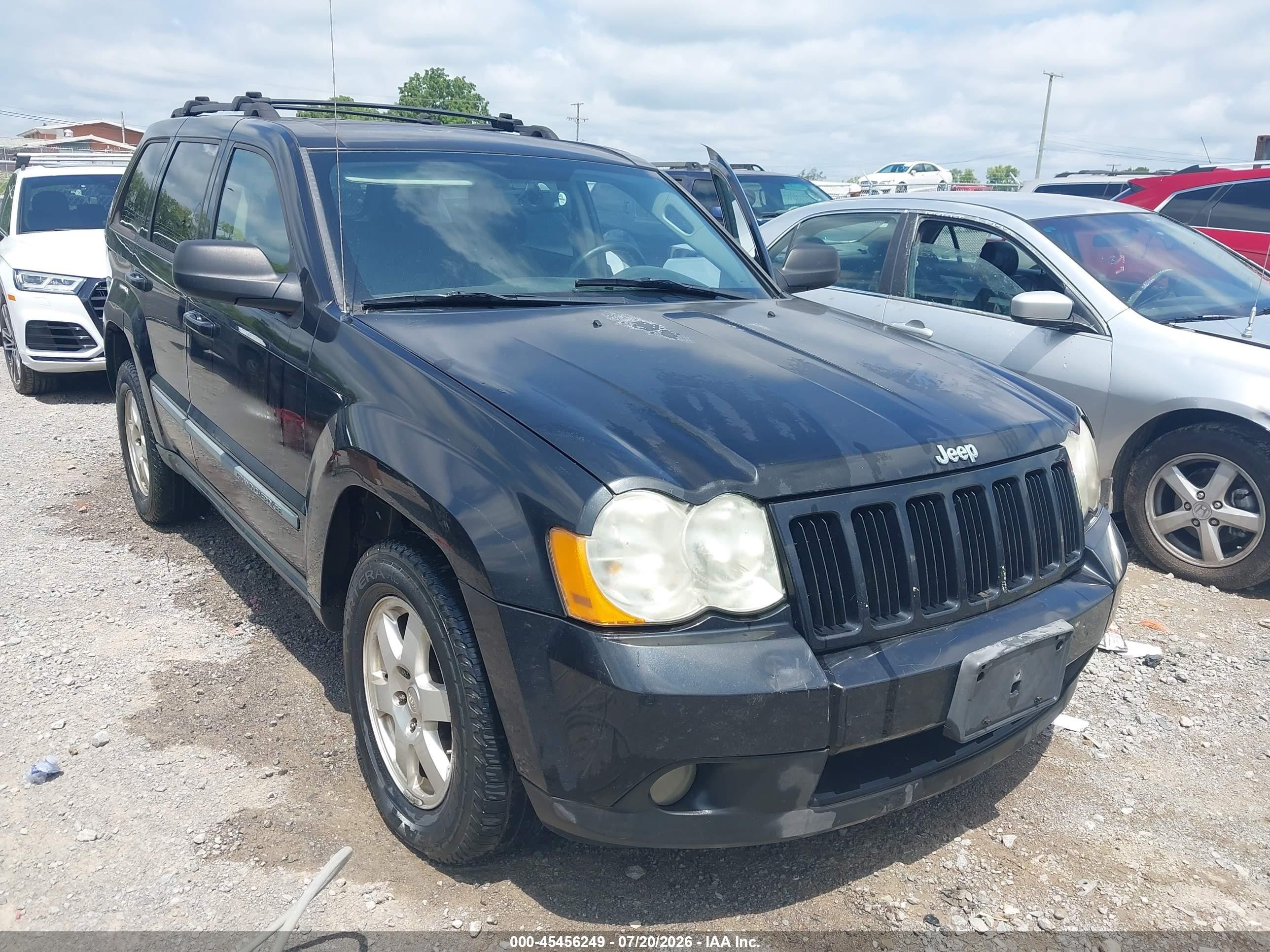 2009 Jeep Grand Cherokee Laredo Blue vin: 1J8GR48K69C534593