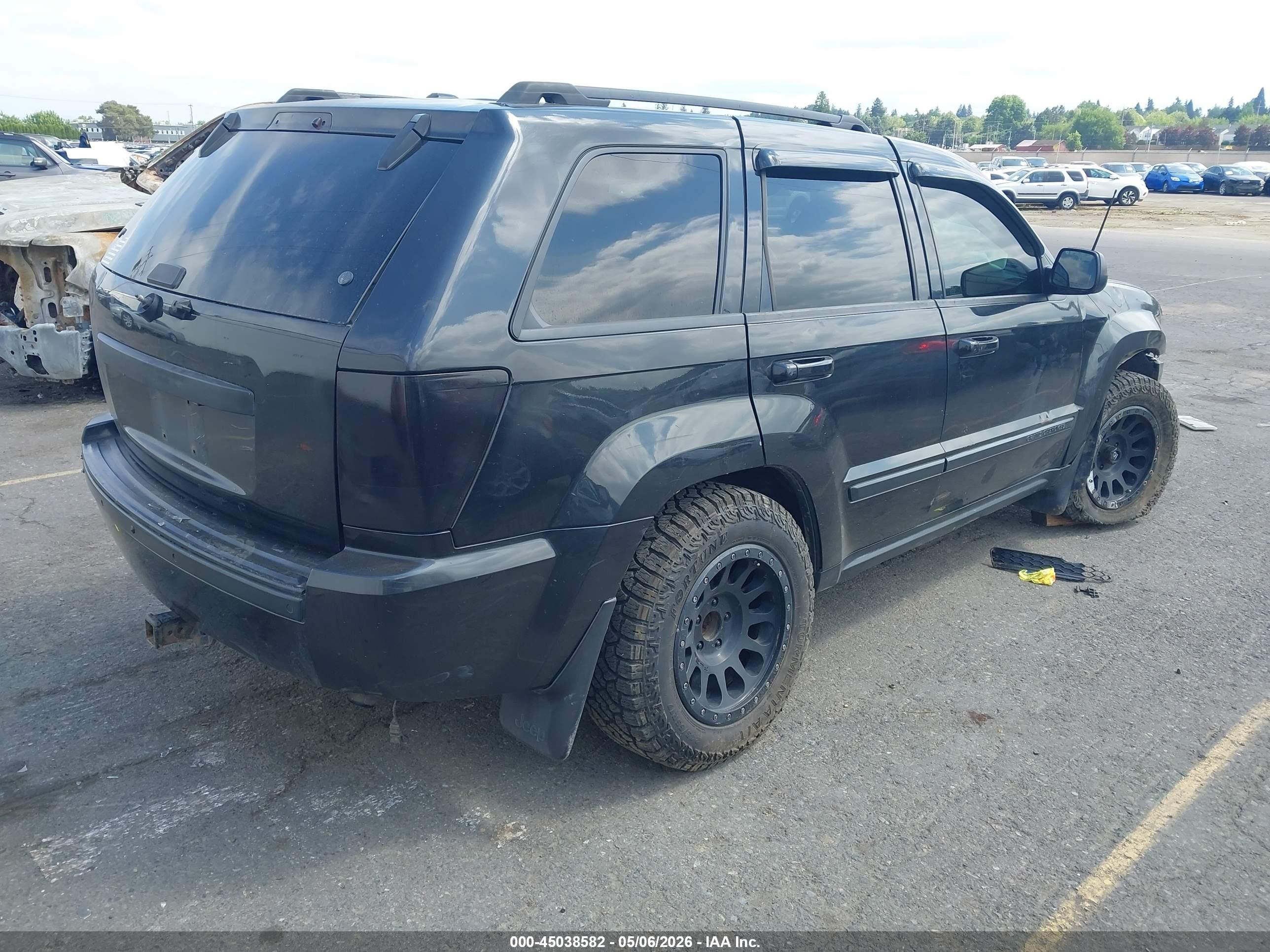 2009 Jeep Grand Cherokee Laredo Black vin: 1J8GR48K69C555797