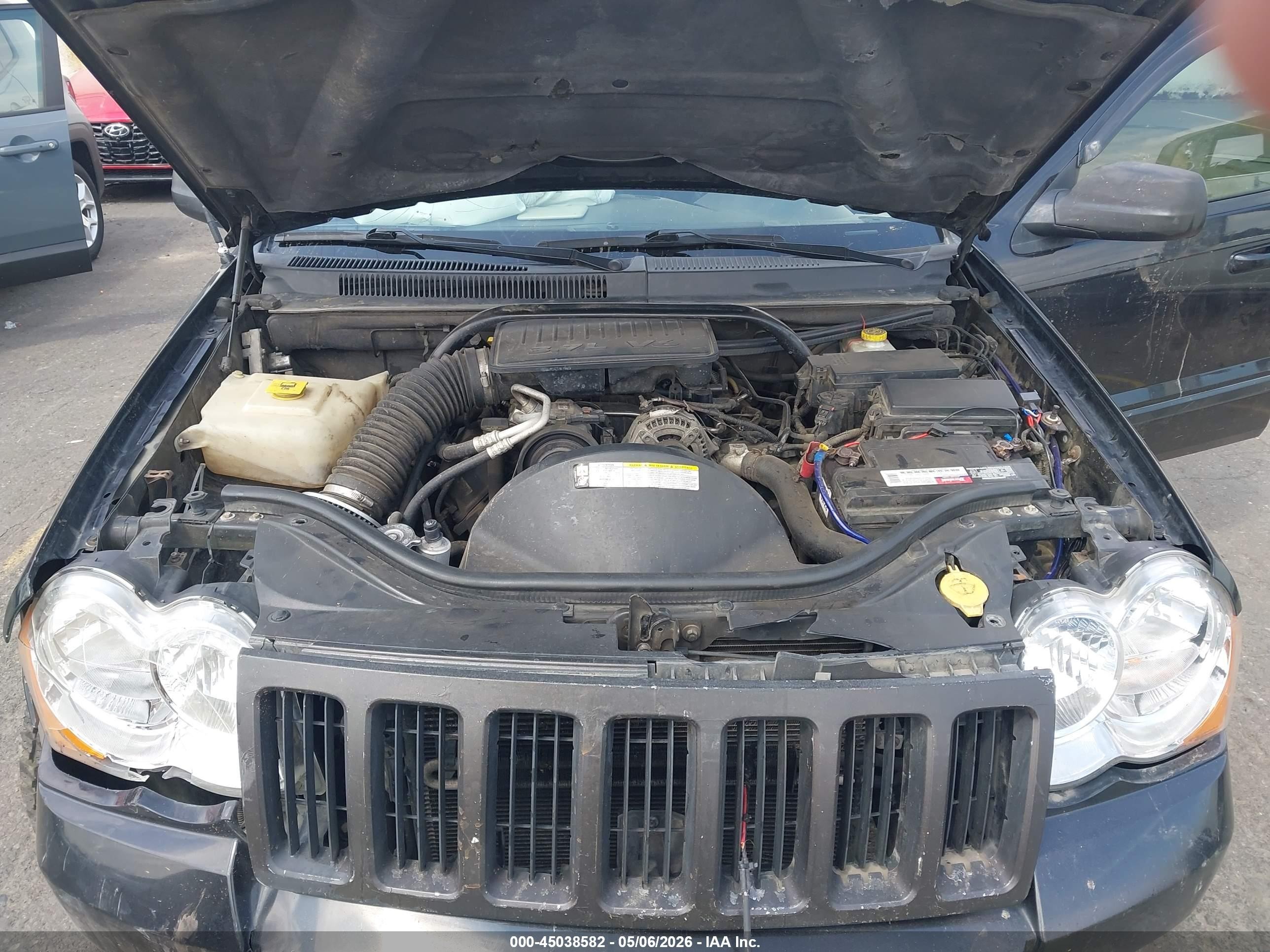 2009 Jeep Grand Cherokee Laredo Black vin: 1J8GR48K69C555797