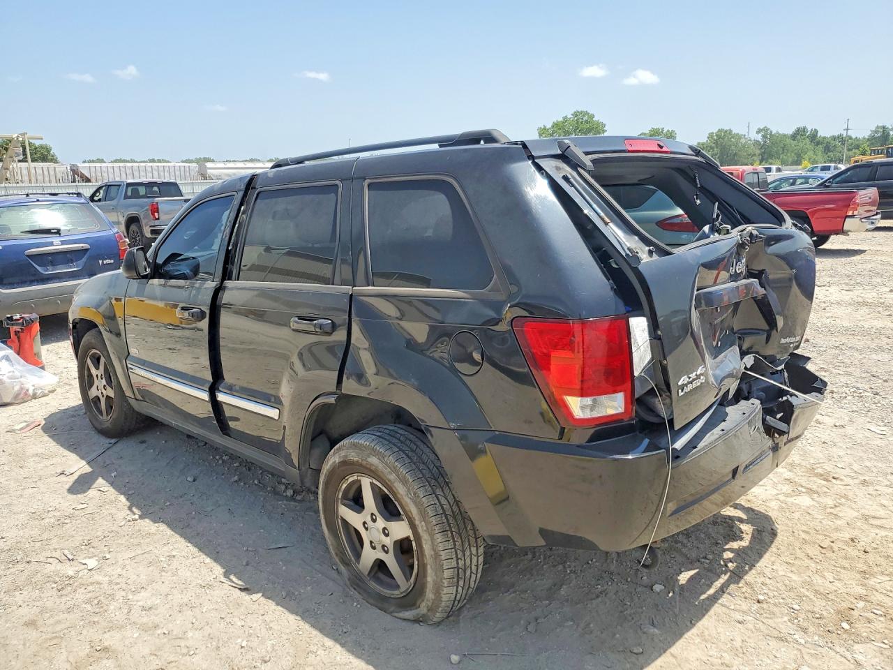 2006 Jeep Grand Cherokee Laredo Black vin: 1J8GR48K76C294854