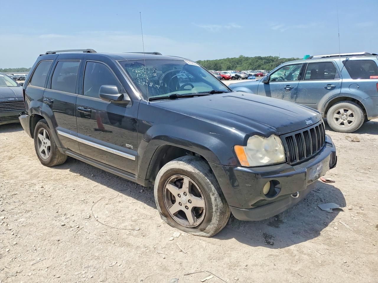 2006 Jeep Grand Cherokee Laredo Black vin: 1J8GR48K76C294854