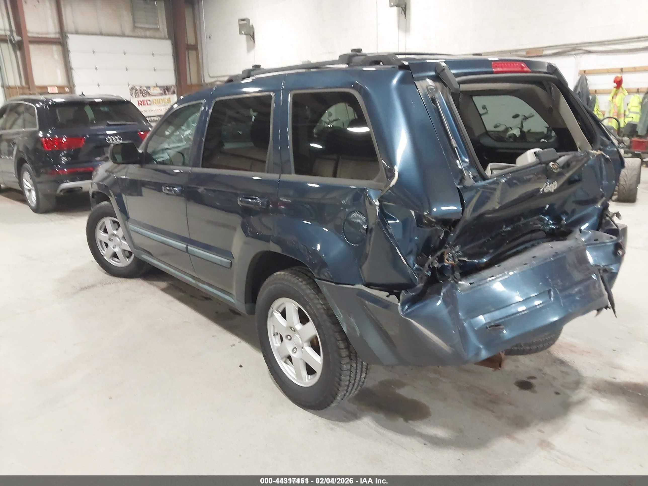2009 Jeep Grand Cherokee Laredo Синий vin: 1J8GR48K79C514434