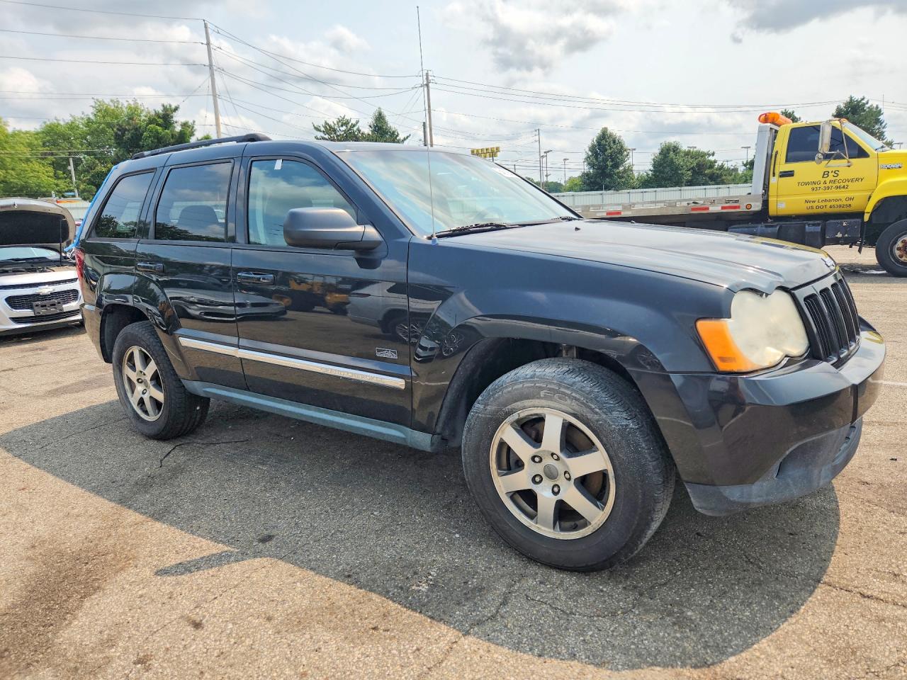 2009 Jeep Grand Cherokee Laredo Black vin: 1J8GR48K79C549281