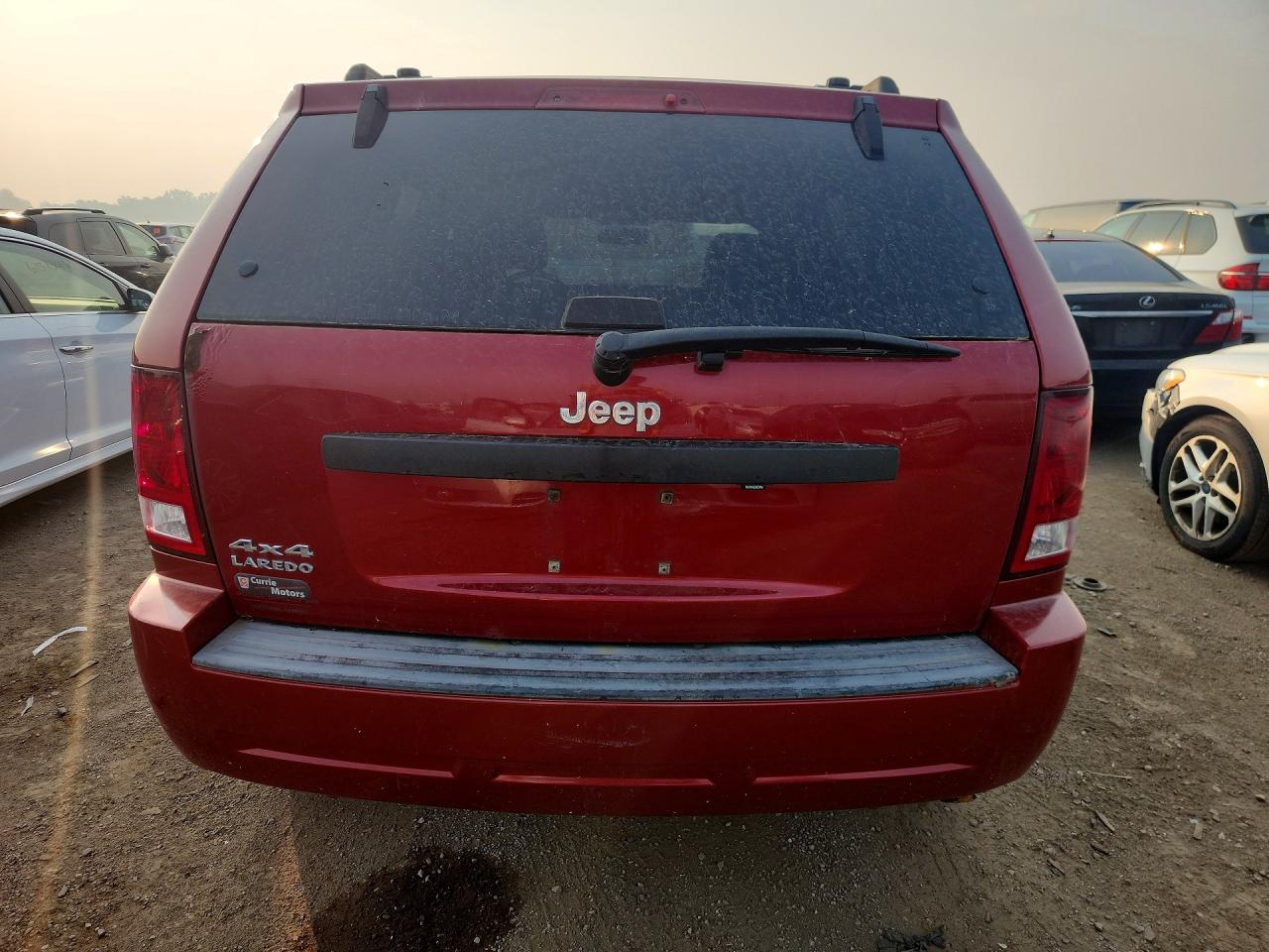 2009 Jeep Grand Cherokee Laredo Red vin: 1J8GR48K79C556330