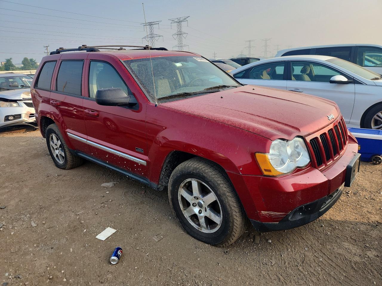 2009 Jeep Grand Cherokee Laredo Red vin: 1J8GR48K79C556330