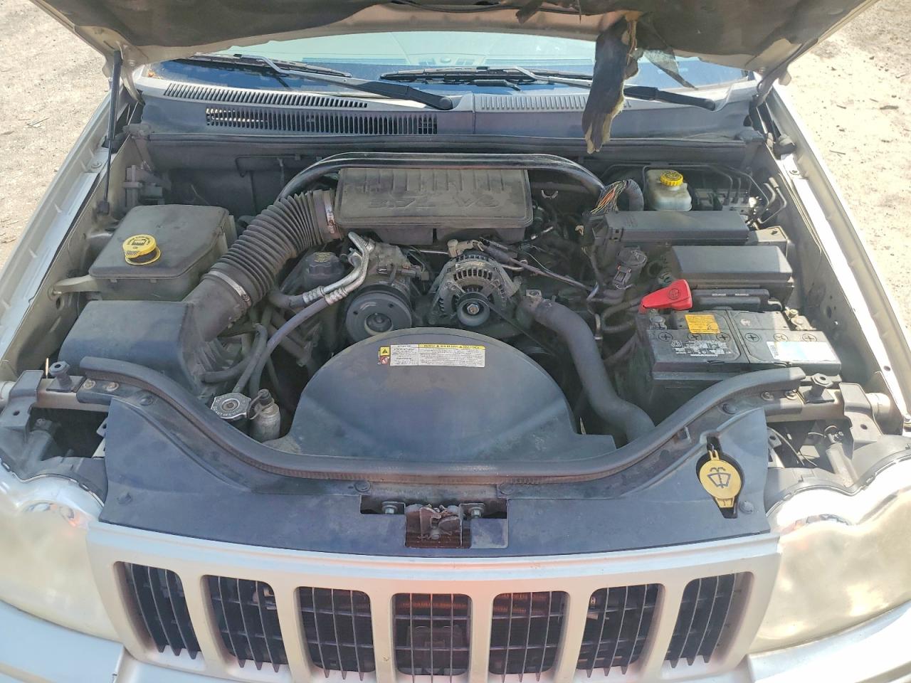 2007 Jeep Grand Cherokee Laredo Silver vin: 1J8GR48K87C579516