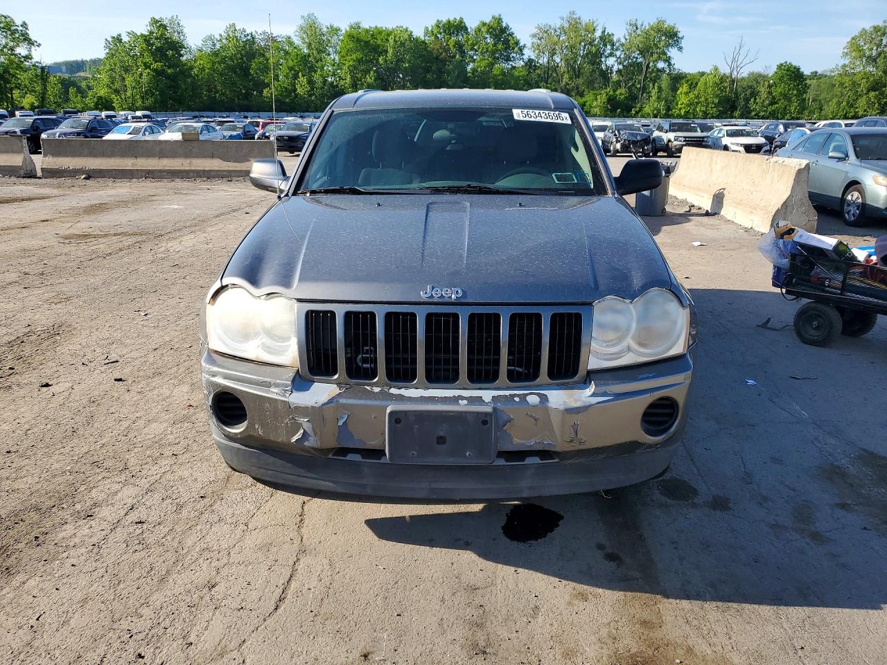 2007 Jeep Grand Cherokee Laredo Угольный vin: 1J8GR48K87C640637