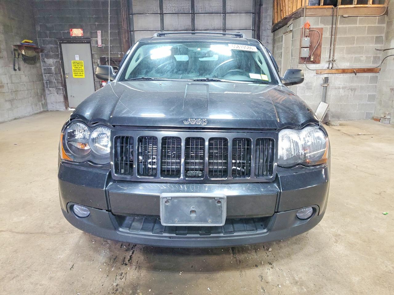 2008 Jeep Grand Cher Black vin: 1J8GR48K88C241101