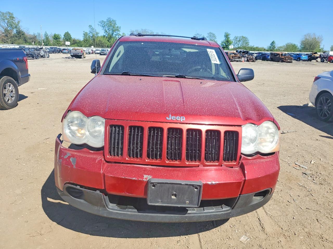 2009 Jeep Grand Cherokee Laredo Red vin: 1J8GR48K89C546342