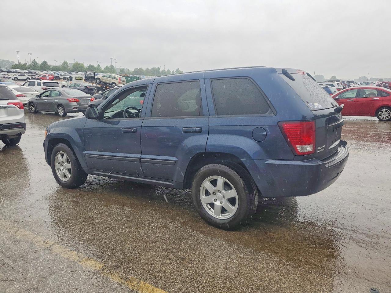 2008 Jeep Grand Cherokee Laredo Blue vin: 1J8GR48K98C212156