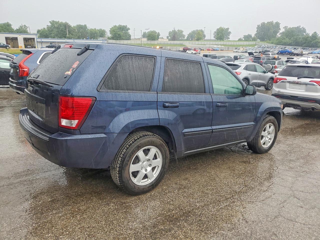 2008 Jeep Grand Cherokee Laredo Blue vin: 1J8GR48K98C212156