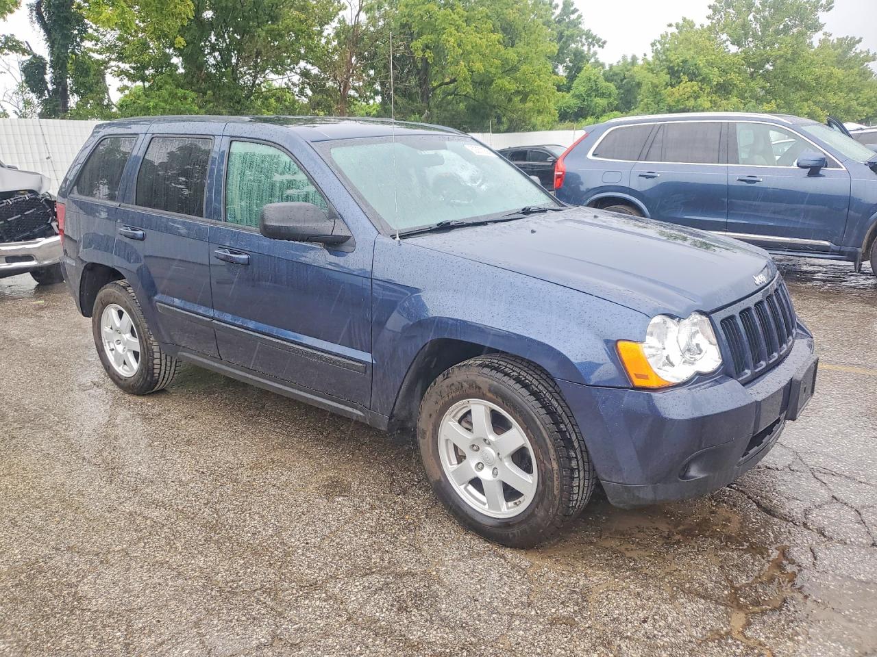 2008 Jeep Grand Cherokee Laredo Blue vin: 1J8GR48K98C212156