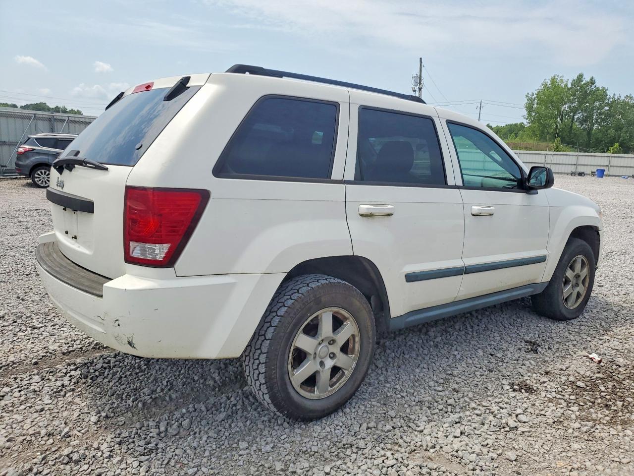 2009 Jeep Grand Cherokee Laredo White vin: 1J8GR48K99C502091