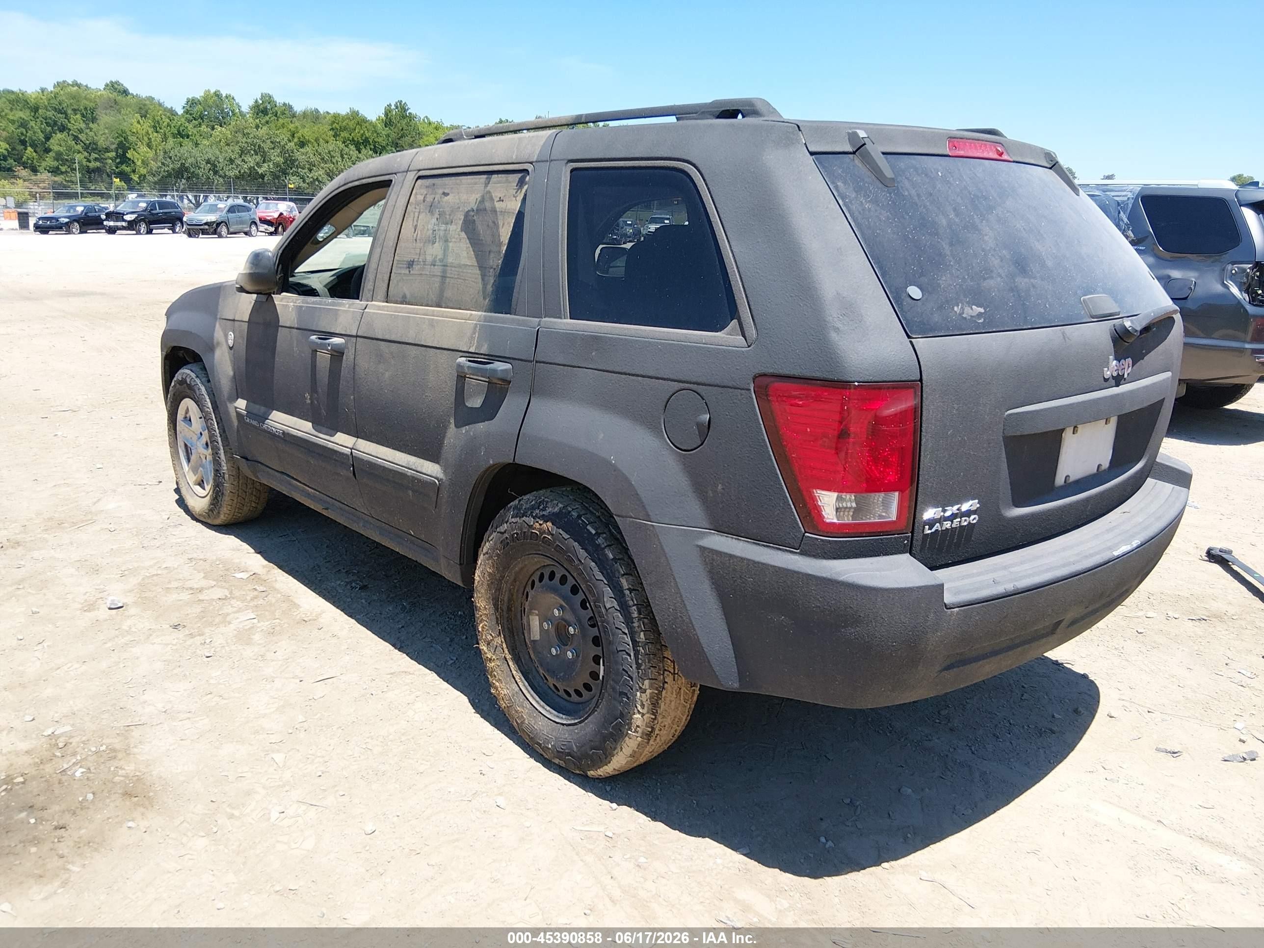 2009 Jeep Grand Cherokee Laredo Black vin: 1J8GR48K99C502205