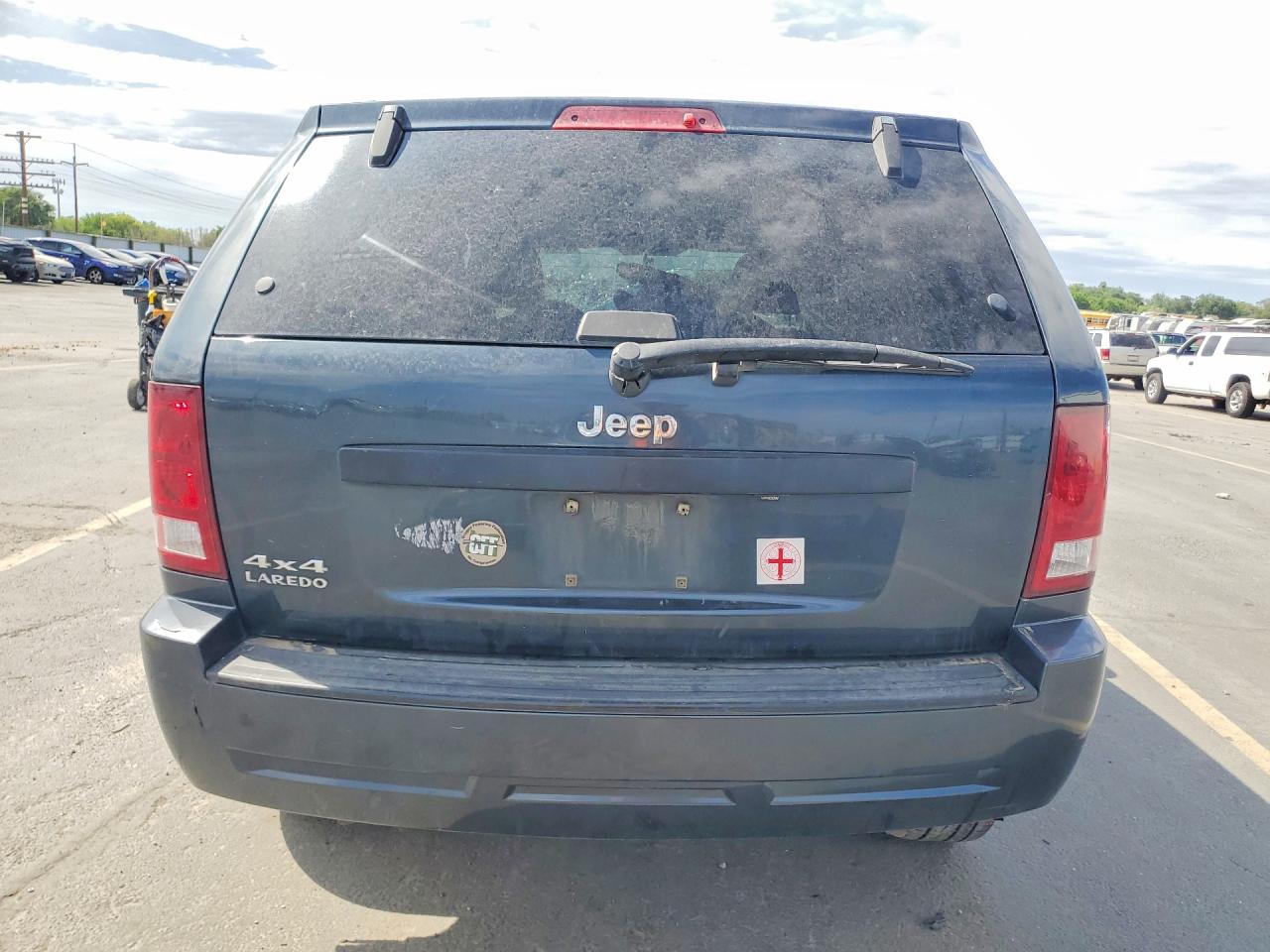 2007 Jeep Grand Cherokee Laredo Gray vin: 1J8GR48KX7C687040