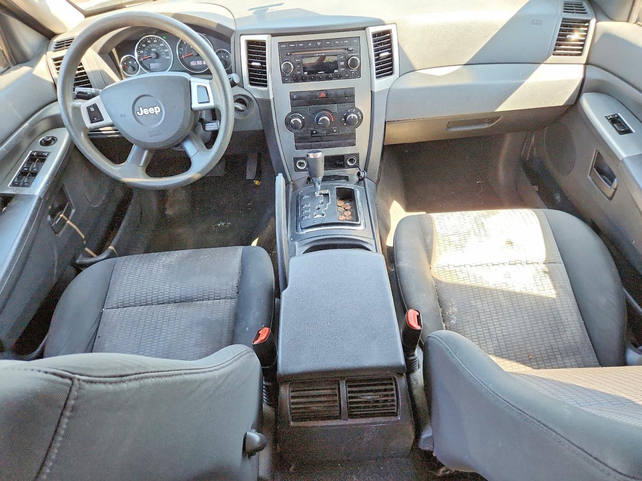 2008 Jeep Grand Cherokee Laredo Black vin: 1J8GR48KX8C218984