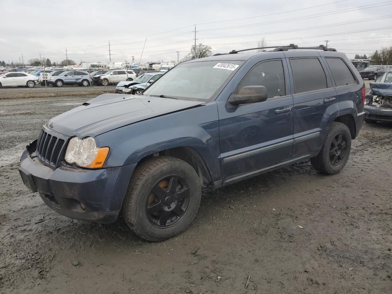 2008 Jeep Grand Cherokee Laredo Синий vin: 1J8GR48KX8C241925