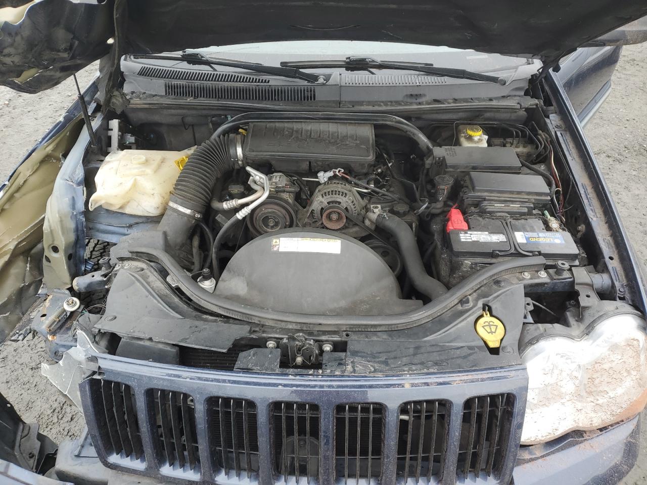 2008 Jeep Grand Cherokee Laredo Синий vin: 1J8GR48KX8C241925