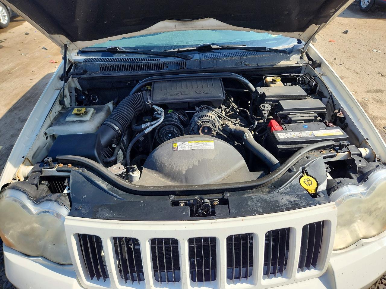 2008 Jeep Grand Cherokee Laredo Белый vin: 1J8GR48KX8C247059