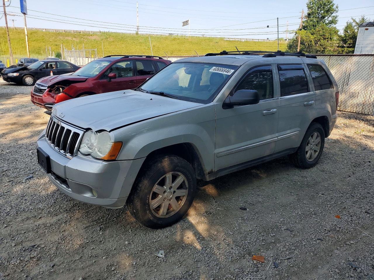 2009 Jeep Grand Cherokee Limited Silver vin: 1J8GR58K29C529428