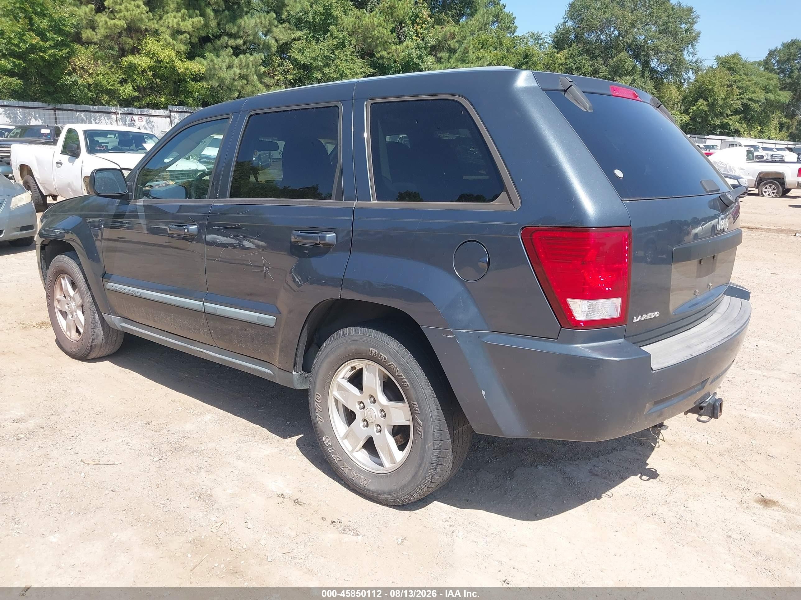 2007 Jeep Grand Cherokee Laredo Blue vin: 1J8GS48K07C660028