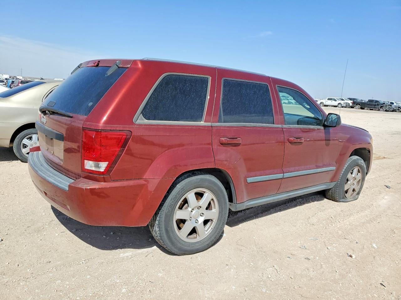 2008 Jeep Cherokee Темно-бордовый vin: 1J8GS48K08C129588