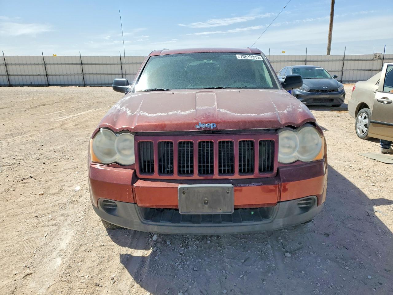 2008 Jeep Cherokee Темно-бордовый vin: 1J8GS48K08C129588