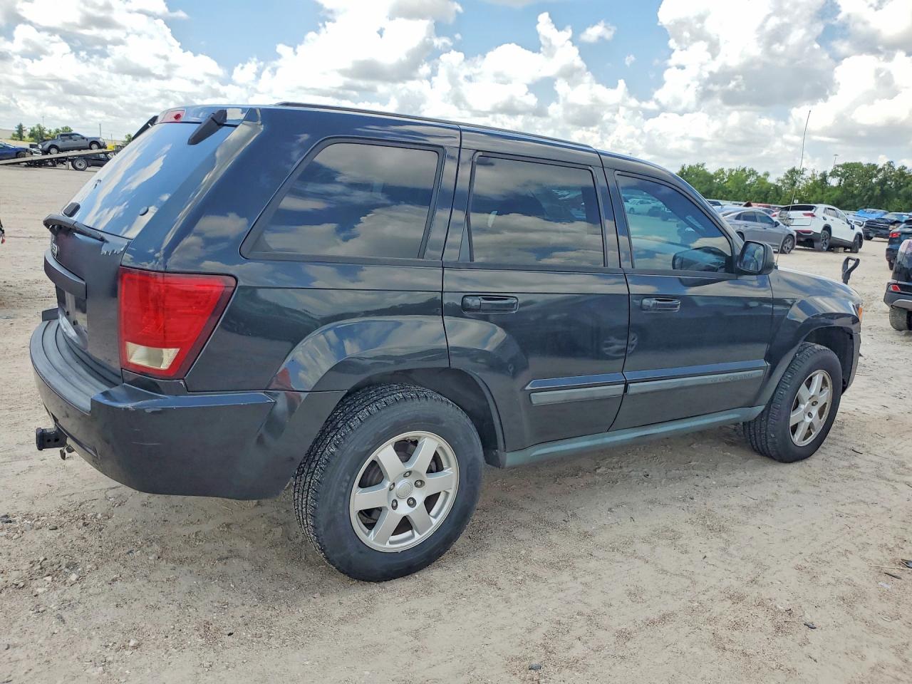2008 Jeep Grand Cherokee Laredo Black vin: 1J8GS48K08C209084