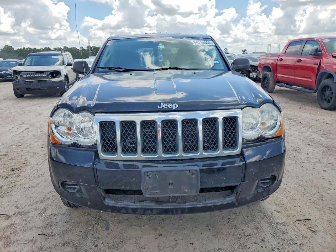 2008 Jeep Grand Cherokee Laredo Black vin: 1J8GS48K08C209084