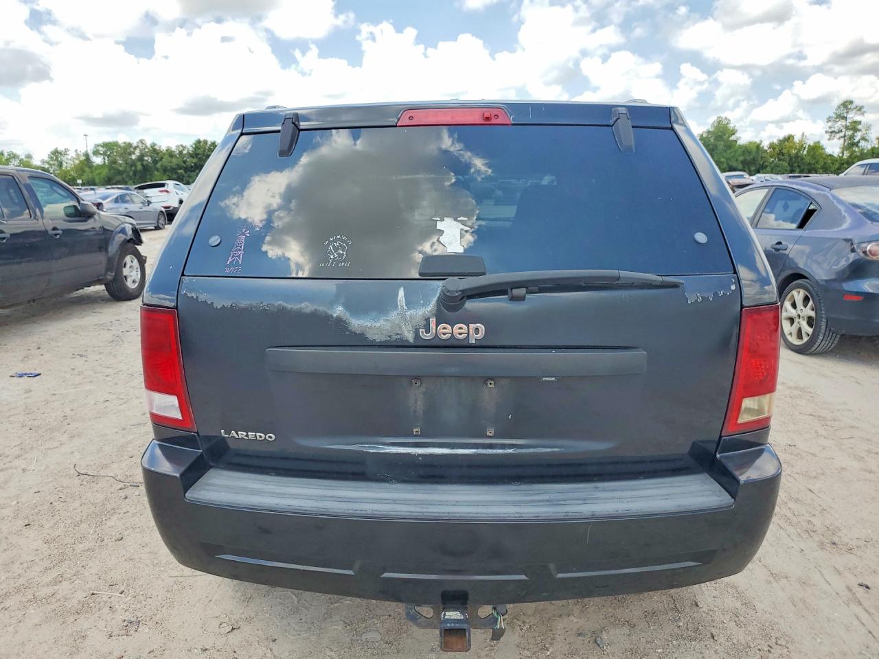 2008 Jeep Grand Cherokee Laredo Black vin: 1J8GS48K08C209084