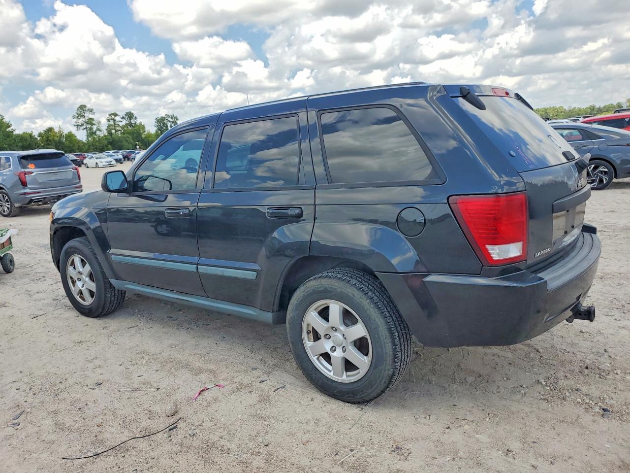 2008 Jeep Grand Cherokee Laredo Black vin: 1J8GS48K08C209084