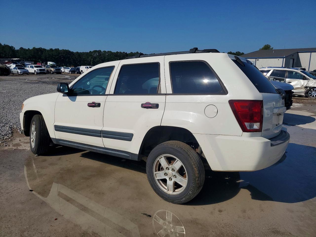 2006 Jeep Grand Cherokee Laredo White vin: 1J8GS48K16C310504