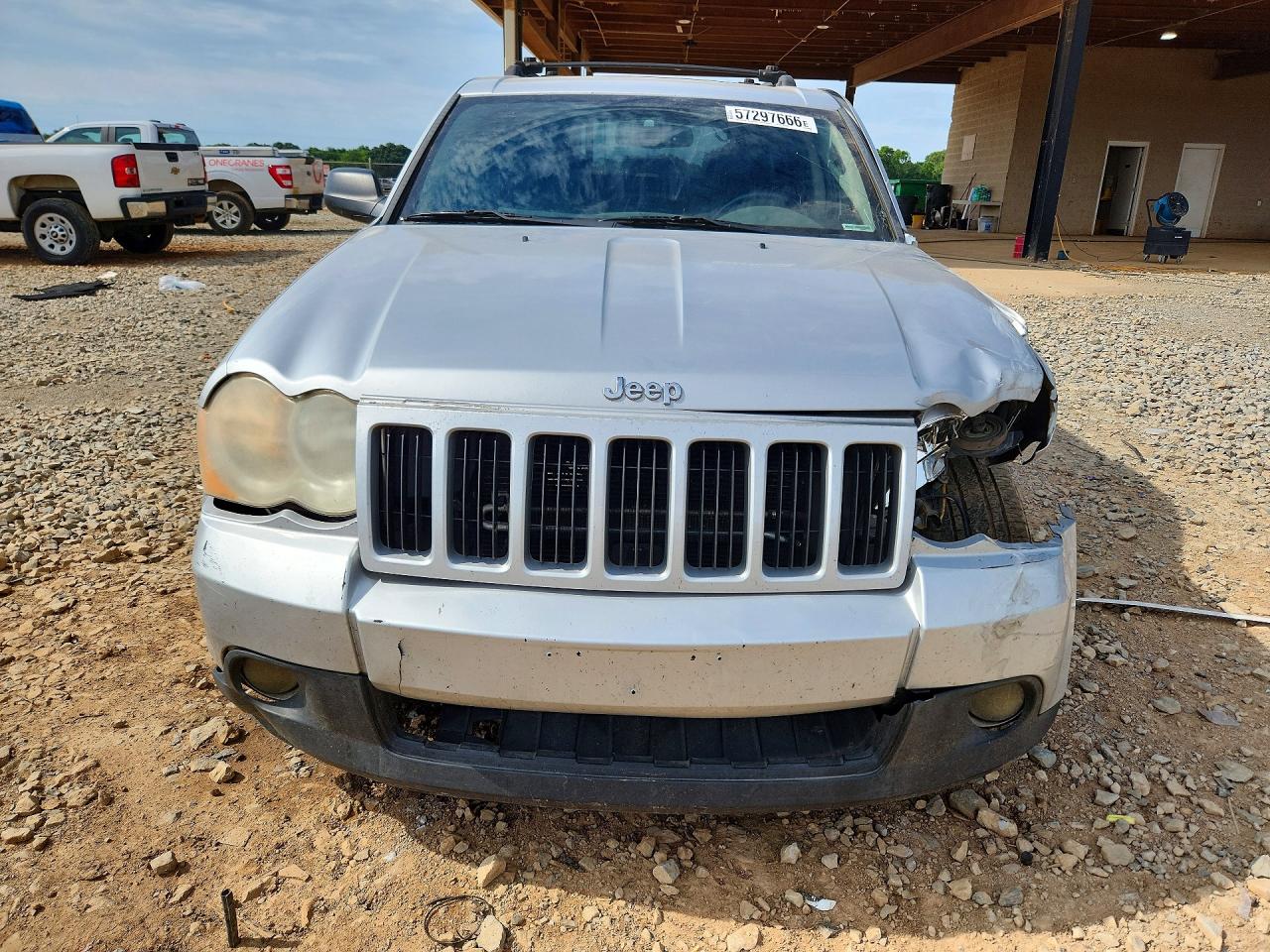 2009 Jeep Grand Cherokee Laredo Silver vin: 1J8GS48K39C545412