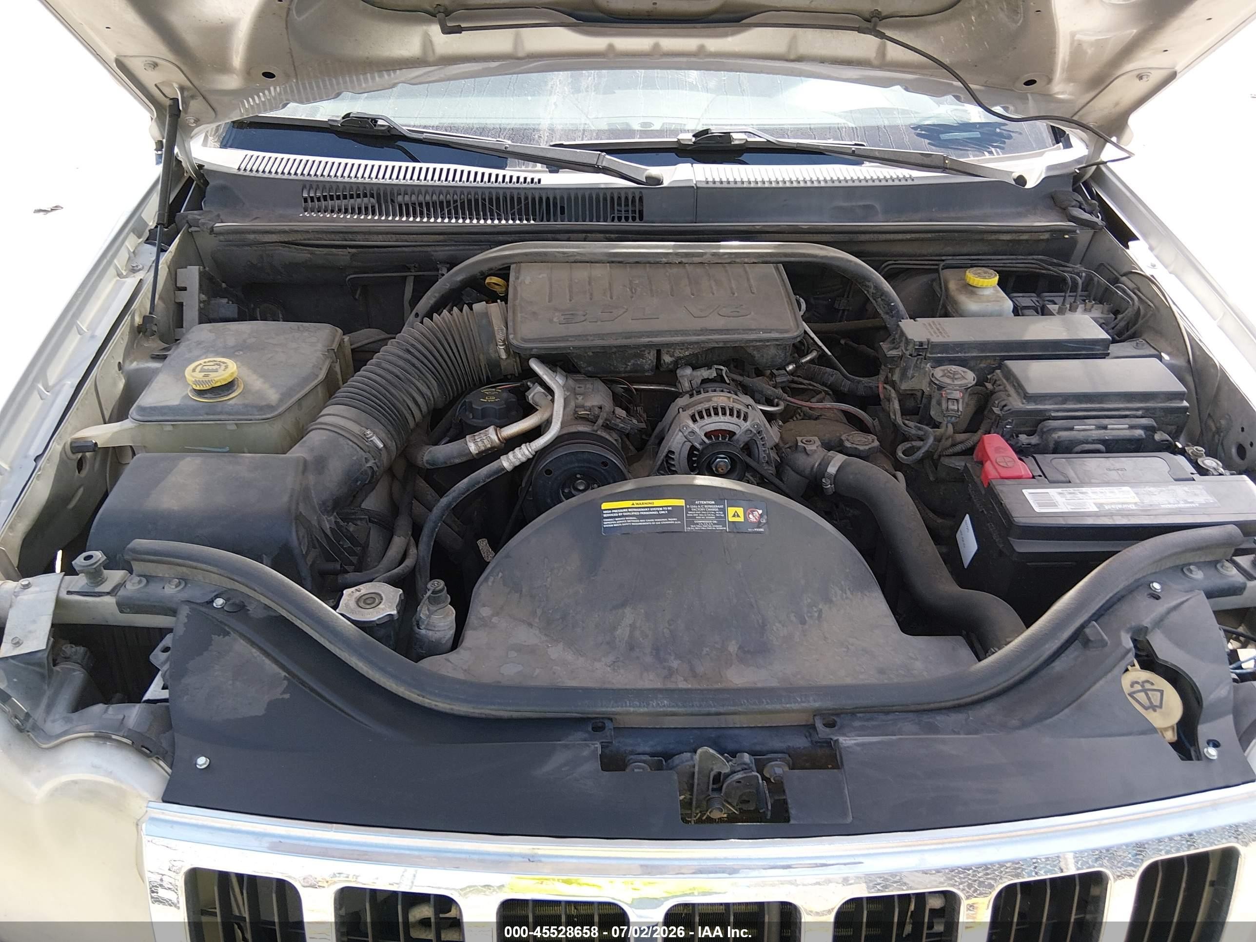2007 Jeep Grand Cherokee Laredo Silver vin: 1J8GS48K47C526378