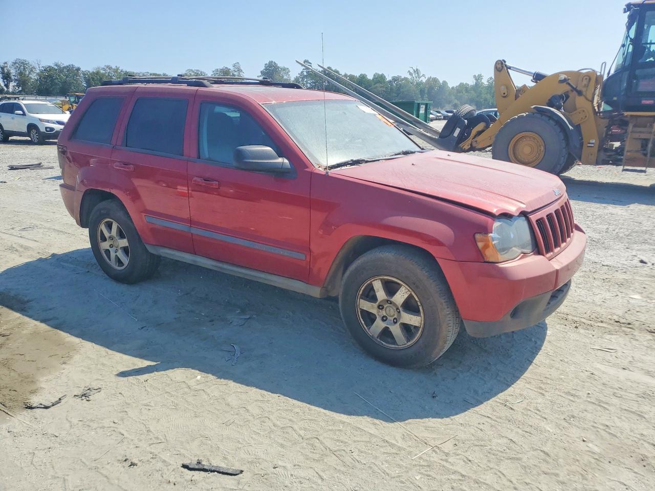 2009 Jeep Grand Cherokee Laredo Red vin: 1J8GS48K49C549940