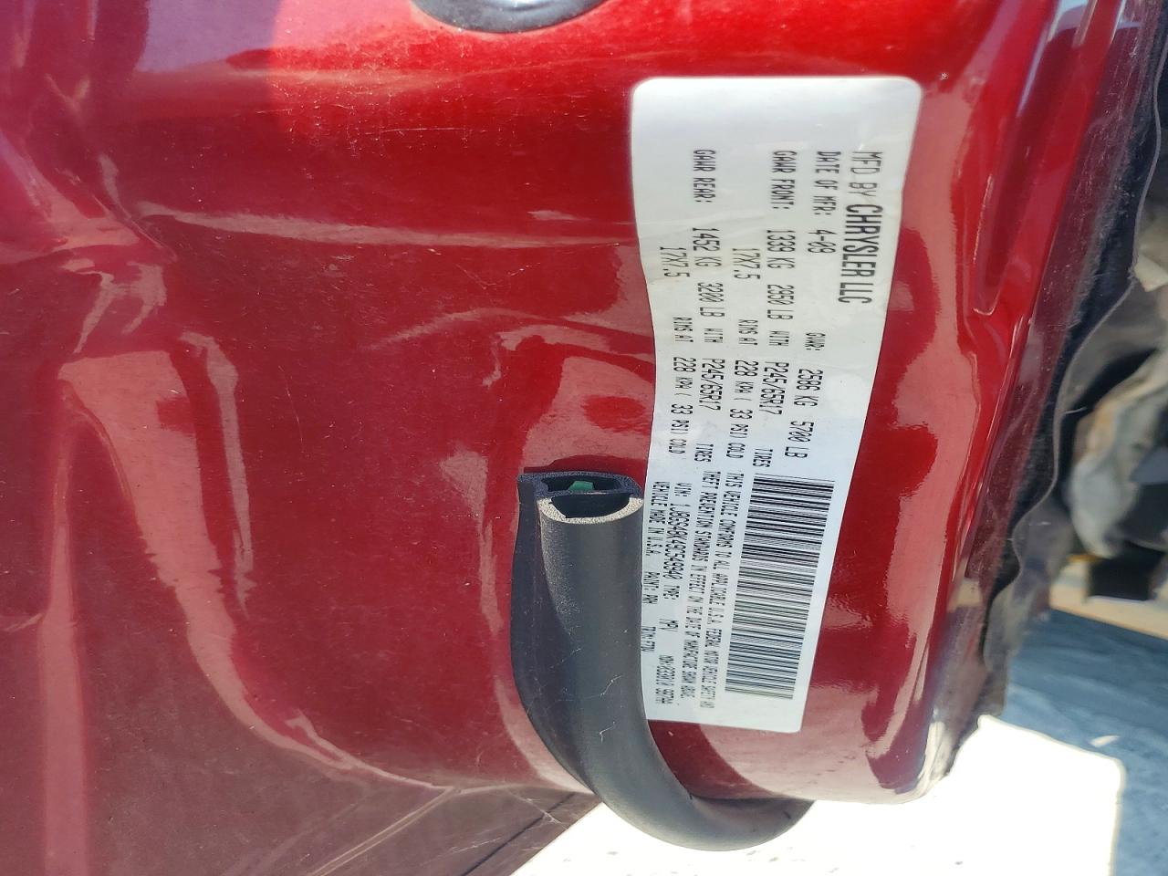 2009 Jeep Grand Cherokee Laredo Red vin: 1J8GS48K49C549940