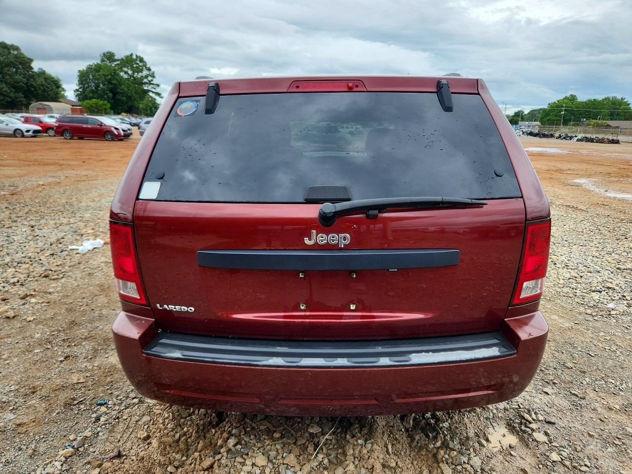 2007 Jeep Grand Cherokee Laredo Red vin: 1J8GS48K57C602481