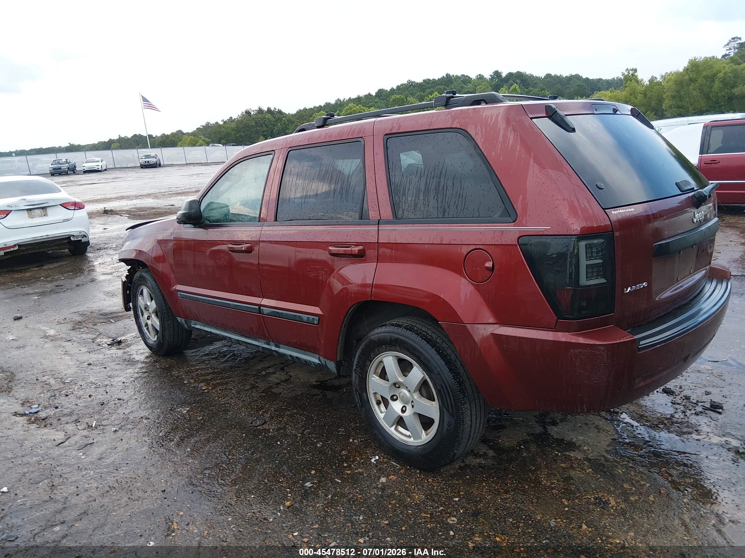 2009 Jeep Grand Cherokee Laredo Maroon vin: 1J8GS48K59C505316