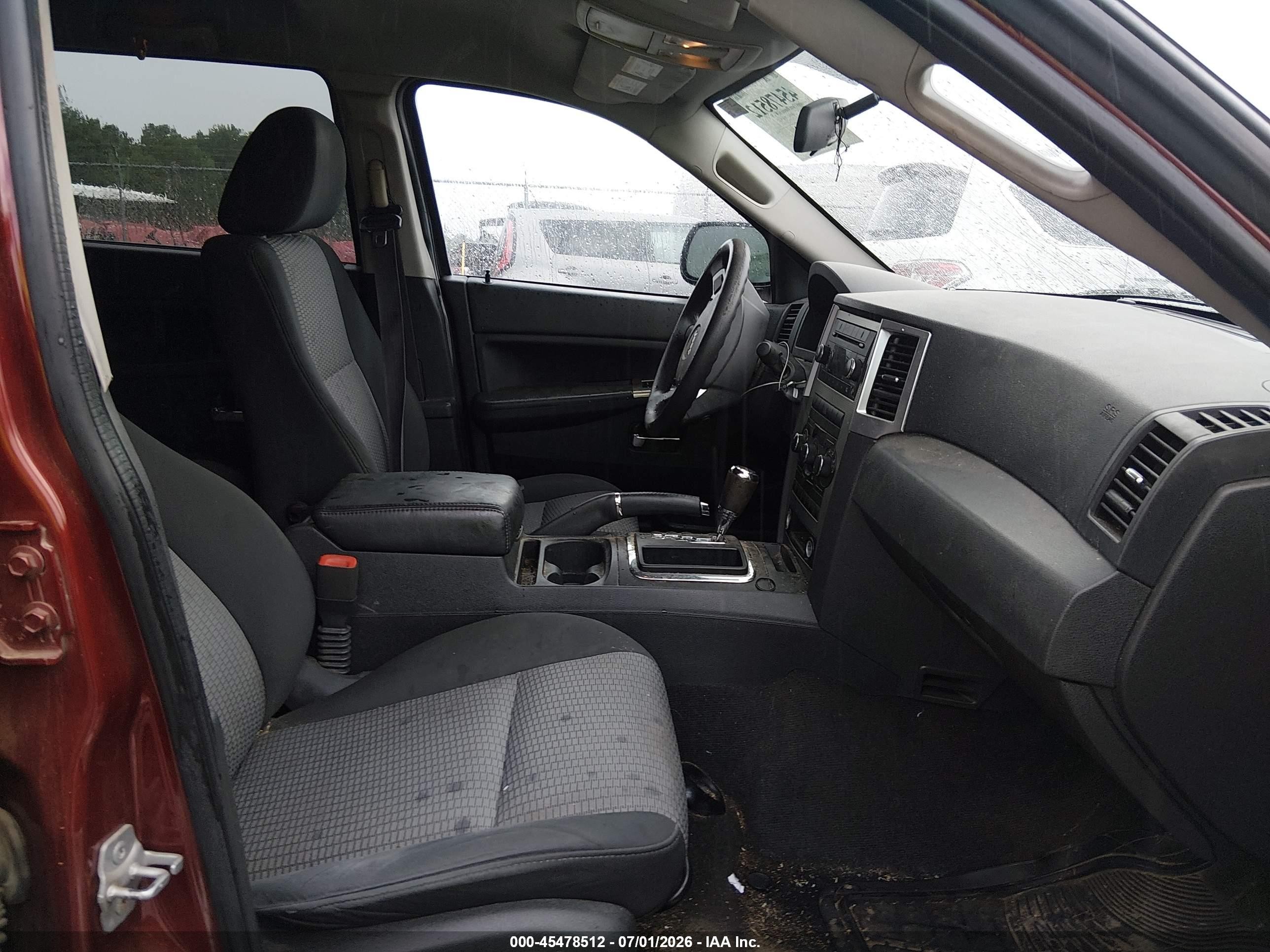 2009 Jeep Grand Cherokee Laredo Maroon vin: 1J8GS48K59C505316
