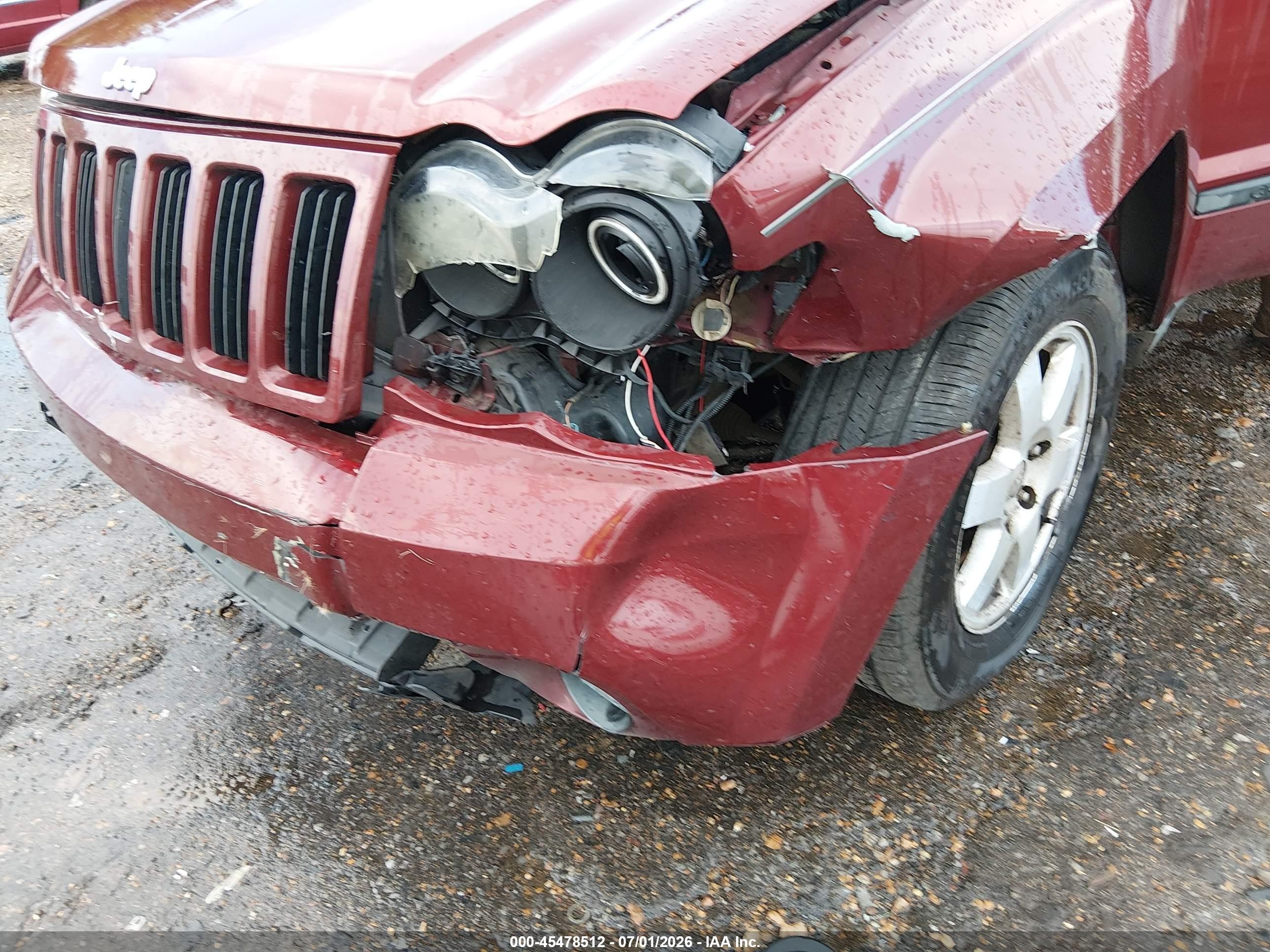 2009 Jeep Grand Cherokee Laredo Maroon vin: 1J8GS48K59C505316