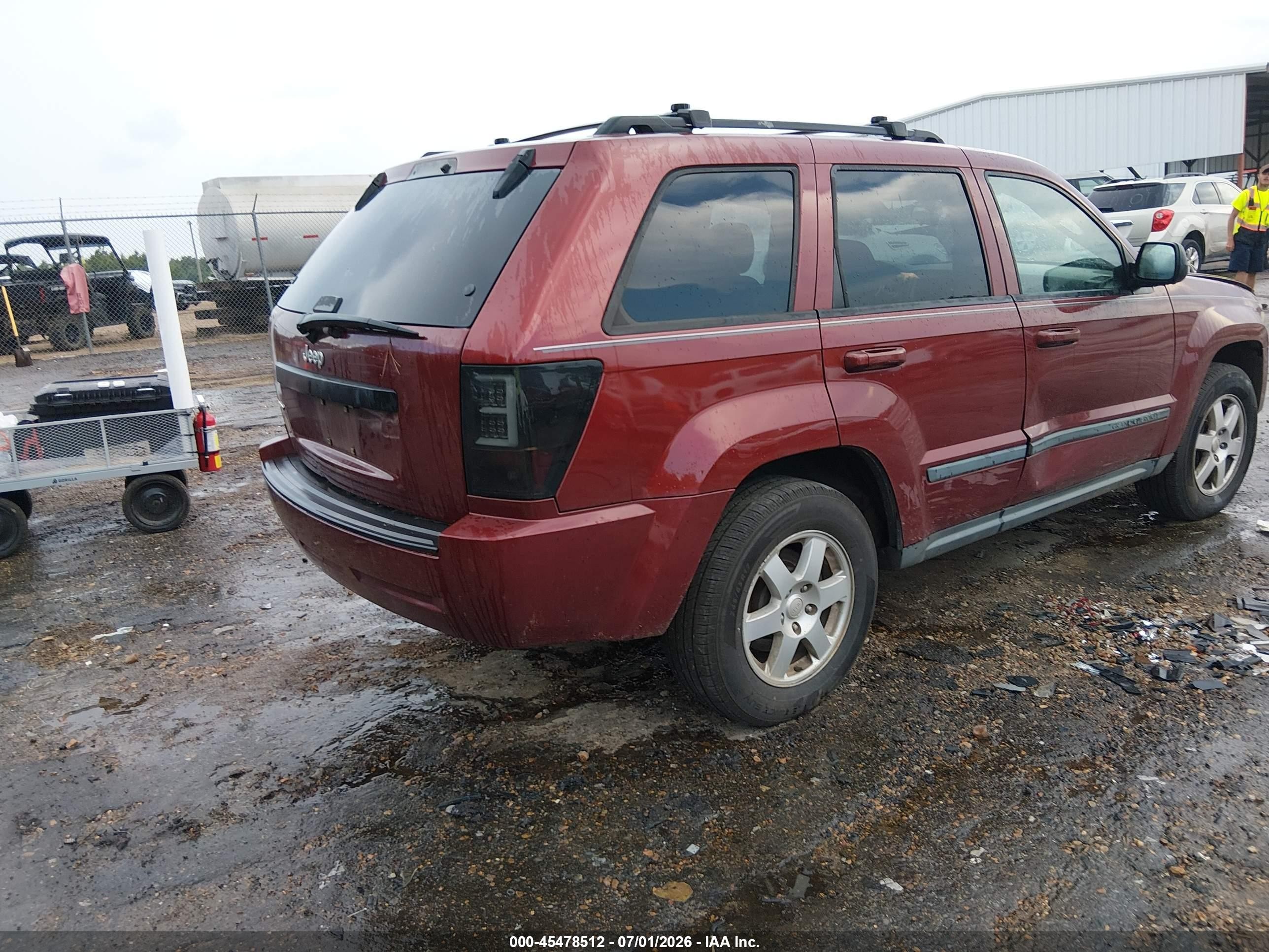 2009 Jeep Grand Cherokee Laredo Maroon vin: 1J8GS48K59C505316