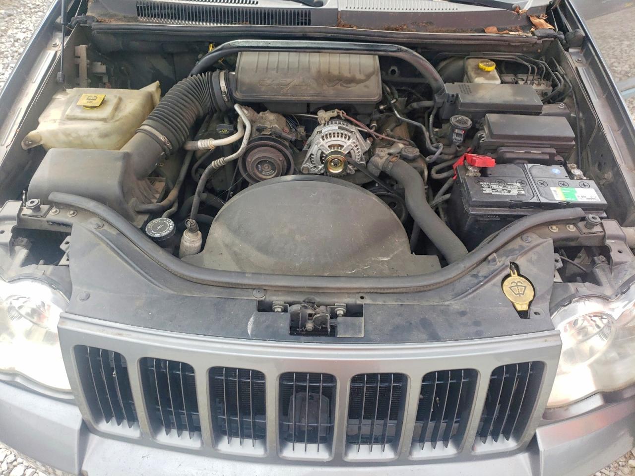 2008 Jeep Grand Cherokee Laredo Gray vin: 1J8GS48K68C168508