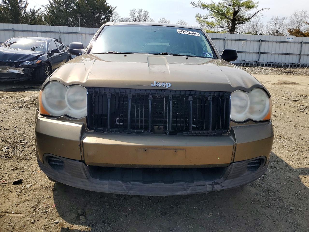 2008 Jeep Grand Cherokee Laredo Желто-коричневый vin: 1J8GS48K68C240808