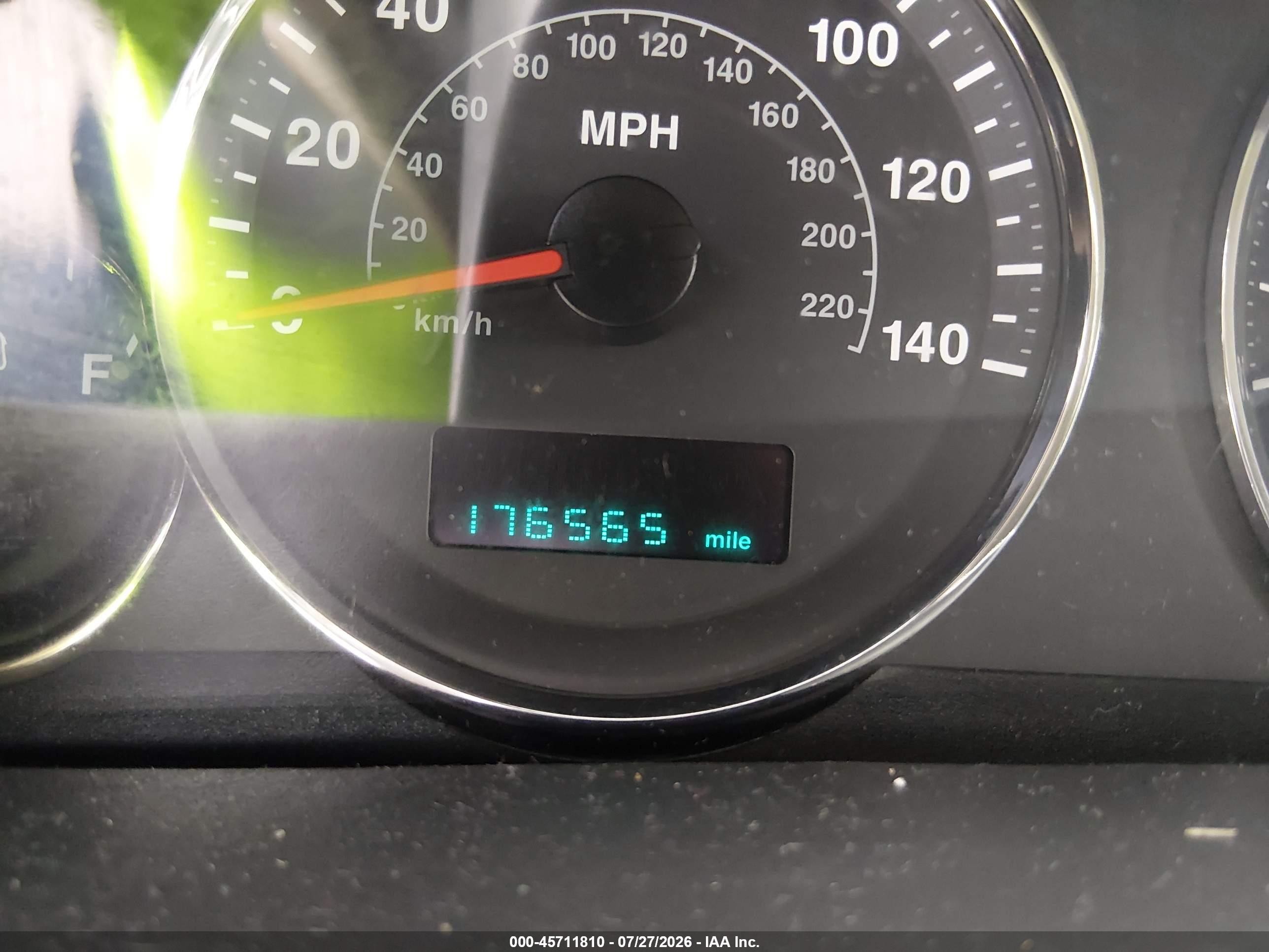 2007 Jeep Grand Cherokee Laredo Красный vin: 1J8GS48K77C591192