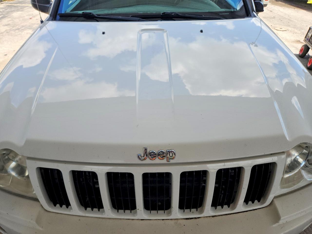 2007 Jeep Grand Cherokee Laredo White vin: 1J8GS48K77C597686